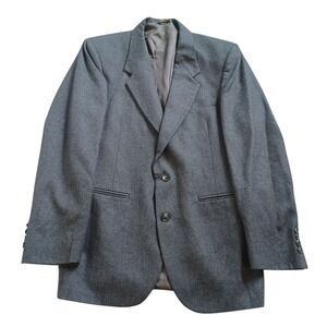 Cartier Vintage Wool Structured Sports Coat Blazer Old Money Luxury Union Made